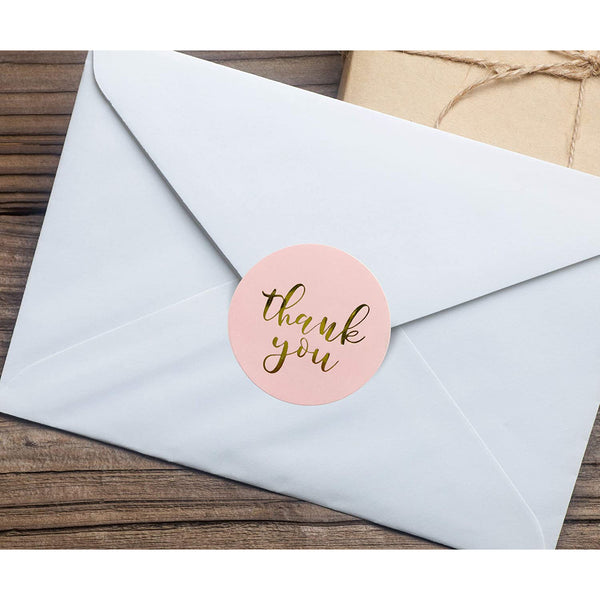 Wedding Thank You Foil Stickers for Envelopes, Custom Foil Wedding  Stickers, Thank You Card Stickers, Wedding Favour Stickers, 37mm ST041 