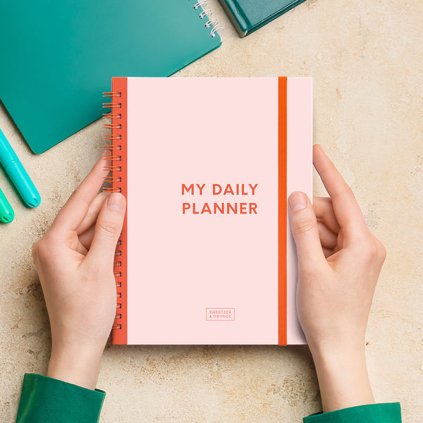 Pink Daily Planner – Sweetzer & Orange