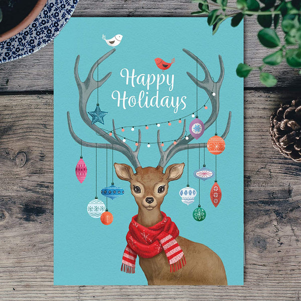 Animal Christmas Cards | Set of 24 – Sweetzer & Orange